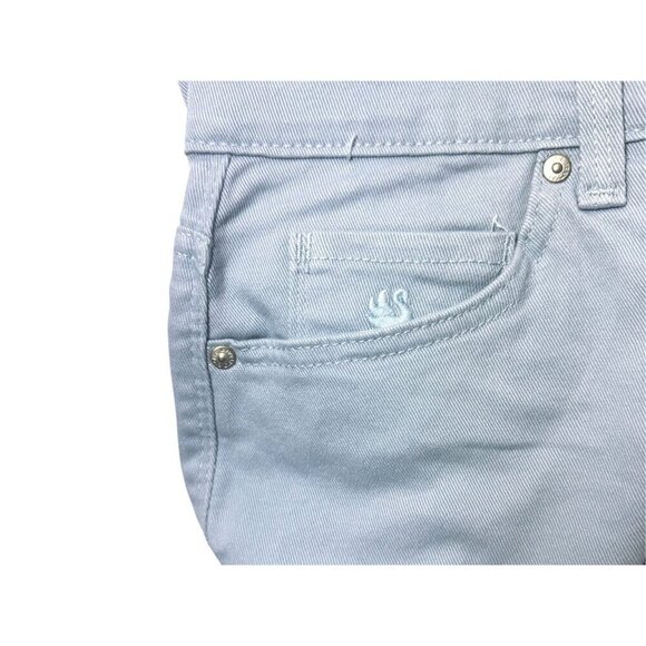 Gloria Vanderbilt Pale Blue Amanda High Rise Straight Leg Jeans Plus Sz 18 W New - Picture 5 of 7